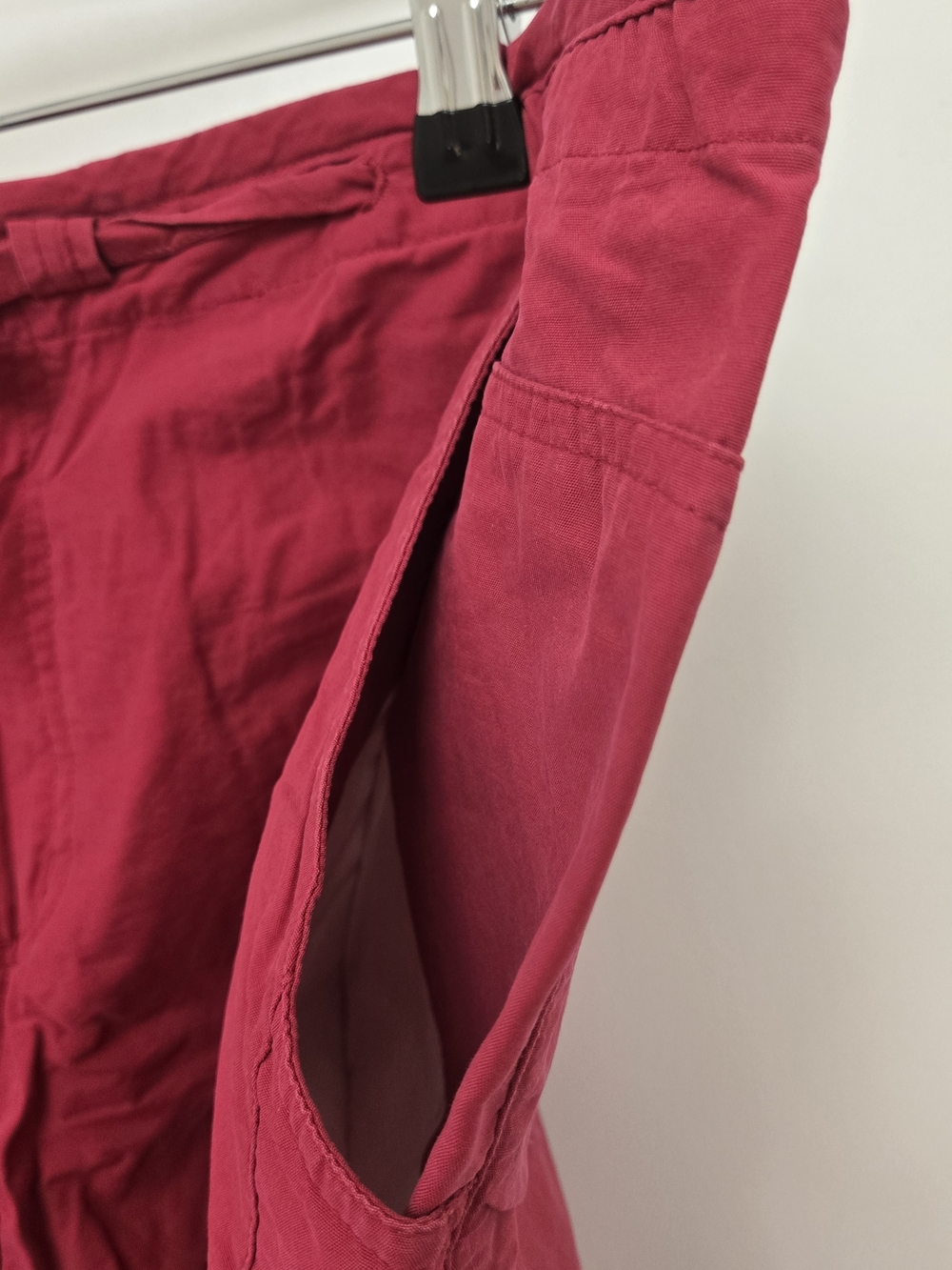 Columbia Women's Raspberry Drawstring Bermuda Shorts - Picture 2 of 9